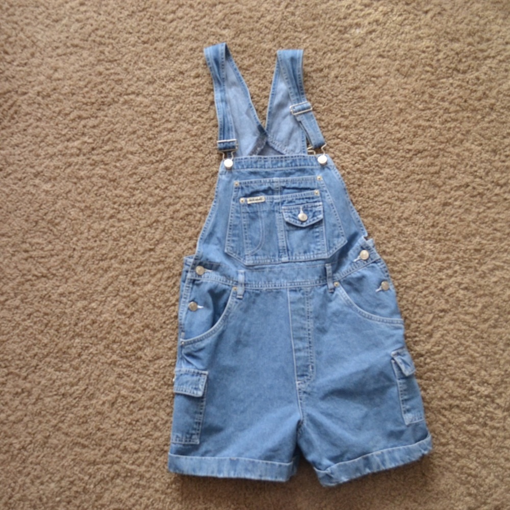 Vintage Light Blue Jean Shorts